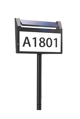 Resin Plaque Solar Powered Address Numbers Rain Proof With LiFePO4 Battery
